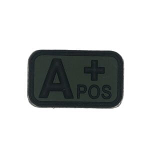 Ετικέτα αίματος A+ Positive.