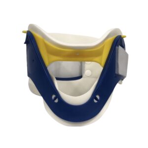 Orthopedic collar for neck support.