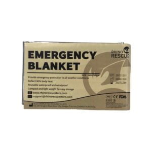 Thermo-reflective emergency blanket Rhino Rescue.