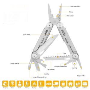 Multi-tool with multiple functions for various uses.