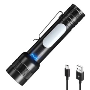 Φακός USB επαναφορτιζόμενος με καλώδιο