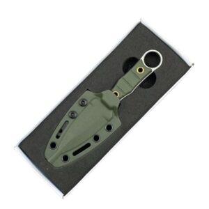 Μικρό τακτικό μαχαίρι με θήκη σε κουτί